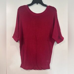 Express Red Scoop Neck sweater